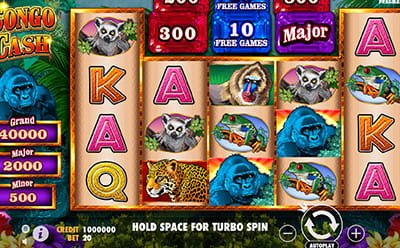El juego de tragamonedas Congo Cash en el casino online argentino BetWarrior