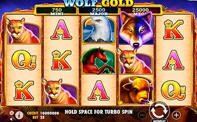 La Tragamonedas Wolf Gold en el Casino Online Betsson Argentina